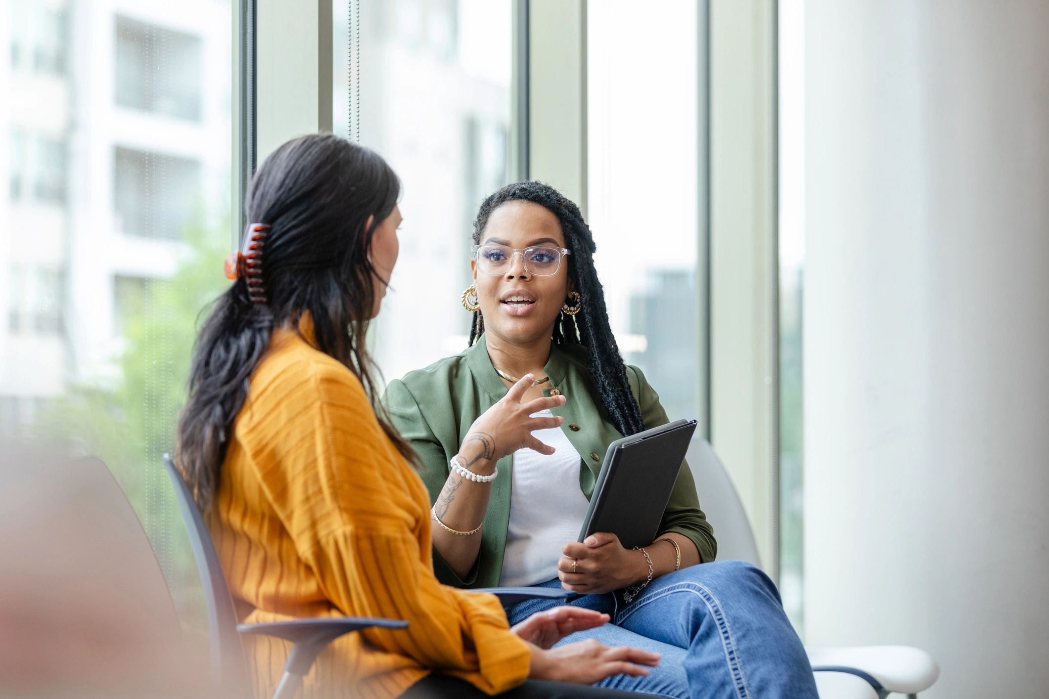Counseling session focused on coping strategies